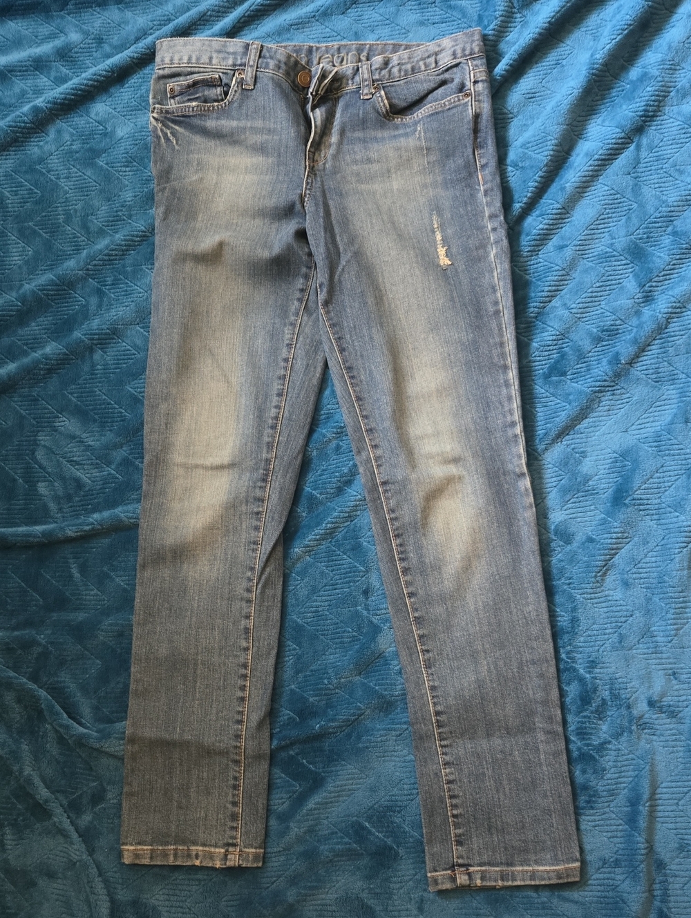 Calvin Klein Jeans Faded Blue Skinny Jeans